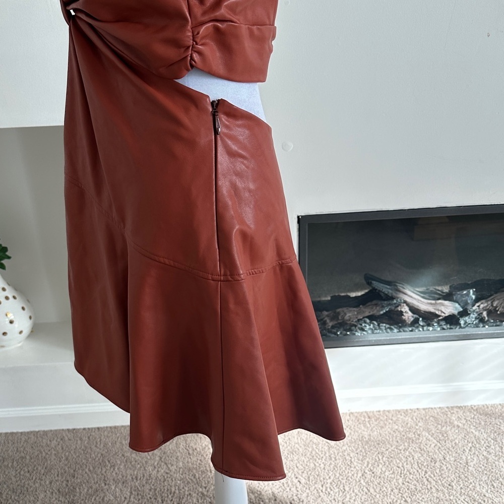A.L.C. Rust Mini Dress - Picture 7 of 12